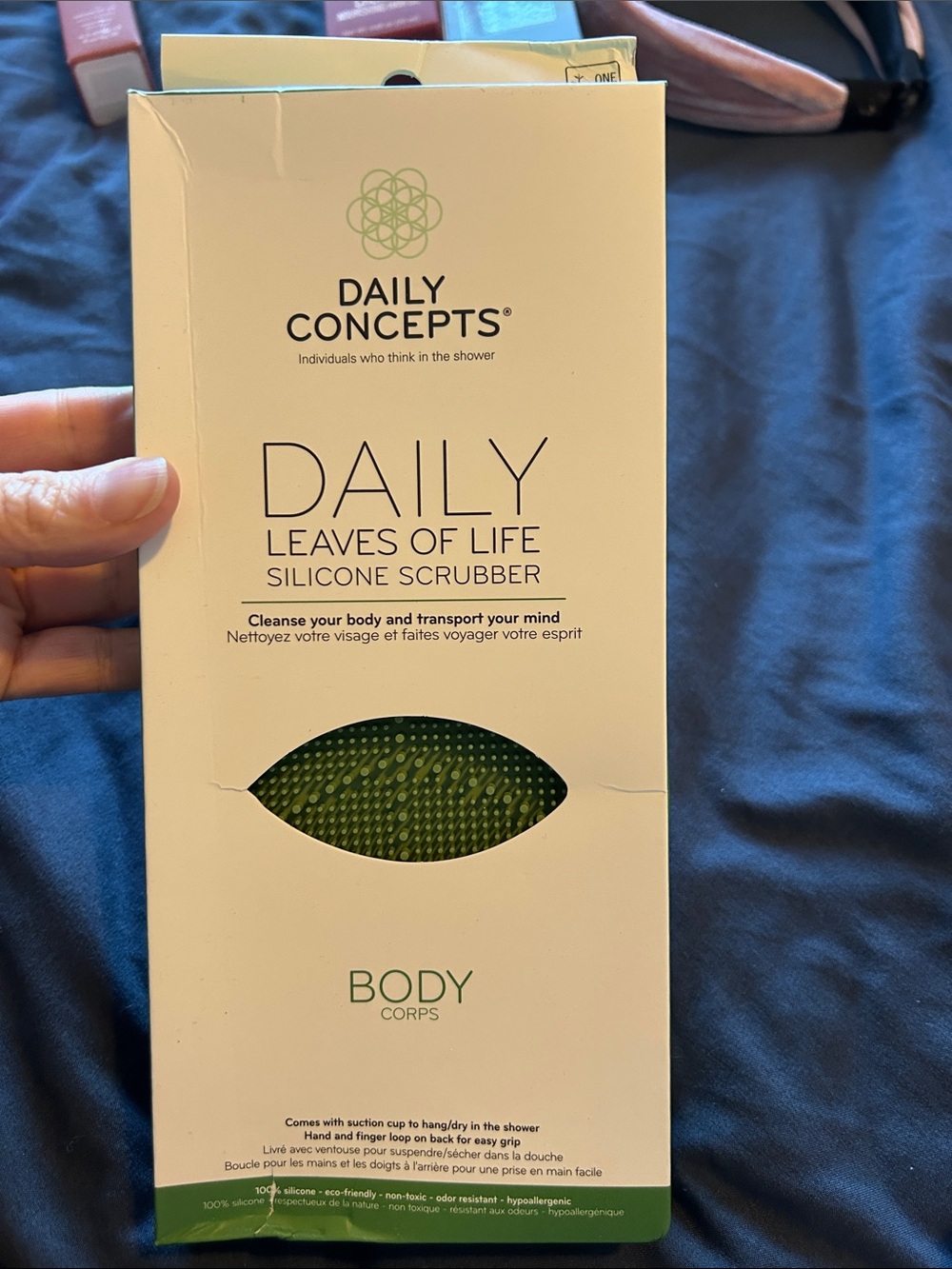 Daily Concepts Dailey Leaves of Life Silicone Scrubber